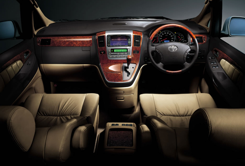 Harga Toyota Alphard  Baru  Interior   Rental Mobil  Jogja 