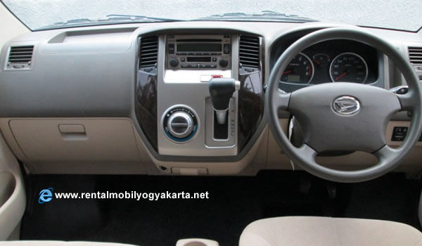 Sewa Luxio Jogja Interior Rental Mobil Jogja Harga Sewa