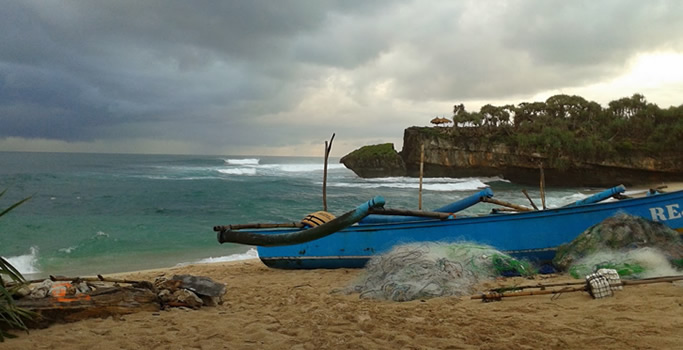 Pantai Greweng Gunung Kidul Yang Tersembunyi